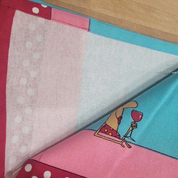 We Do Not Gossip Decorative Cotton Hand Towel NWT - Picture 2 of 4